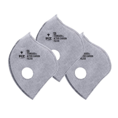 RZ F1 carbon face mask dust and germ filter 3 pack