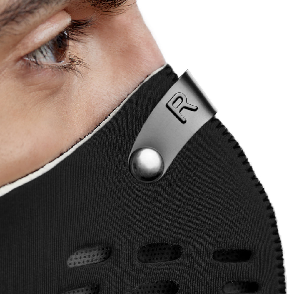 Black RZ M1 Neoprene adjustable metal nose clip