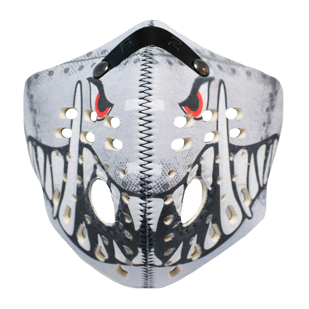RZ M1 Neoprene A10 Warthog mask shell on white background front view