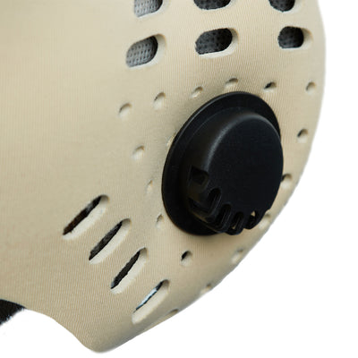 RZ M1 Neoprene tan one way exhalation valve
