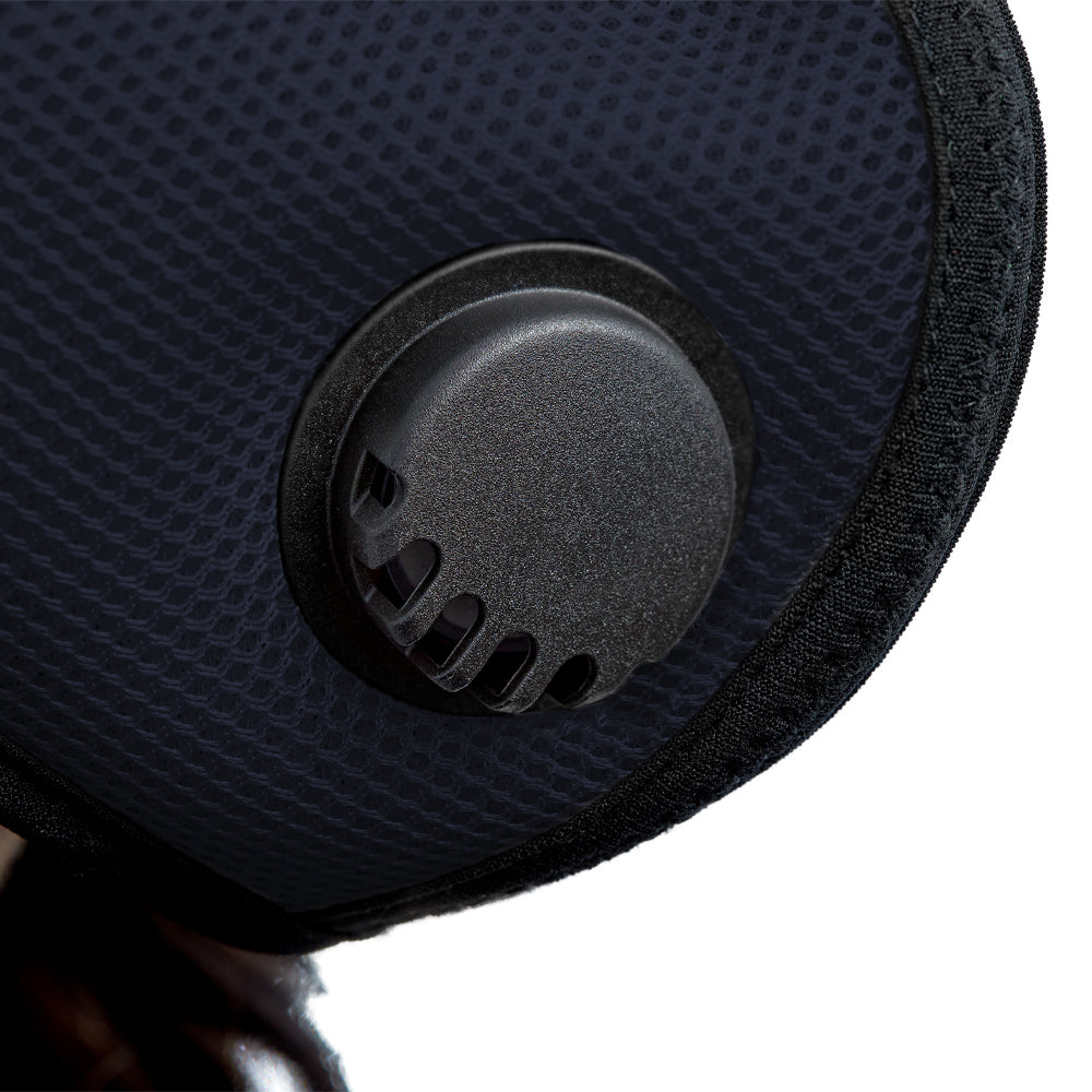 Navy Blue RZ M2 Mesh one way exhalation valve