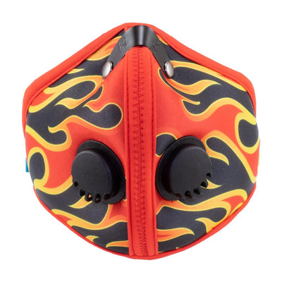 RZ M2 Nylon flame face mask on white background front view