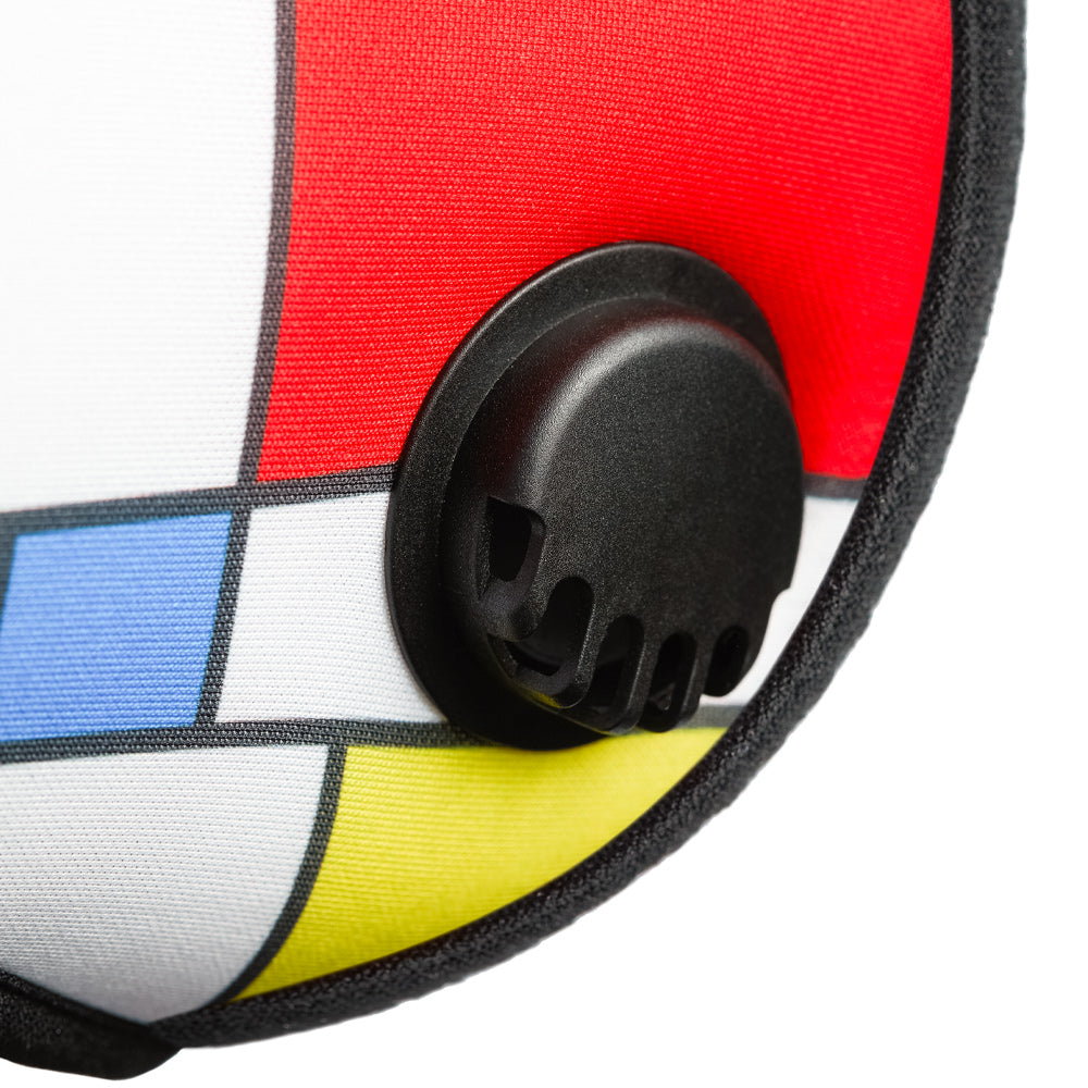 One way exhalation valve on Mondrian RZ M2 Nylon mask shell