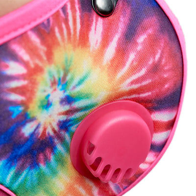 Tie Dye Pink RZ M2 Nylon one way exhalation valve