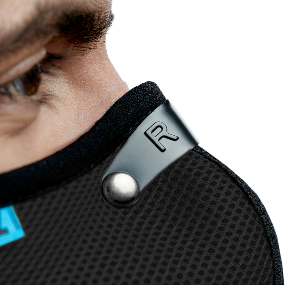 Black RZ M2.5 Mesh adjustable metal nose clip