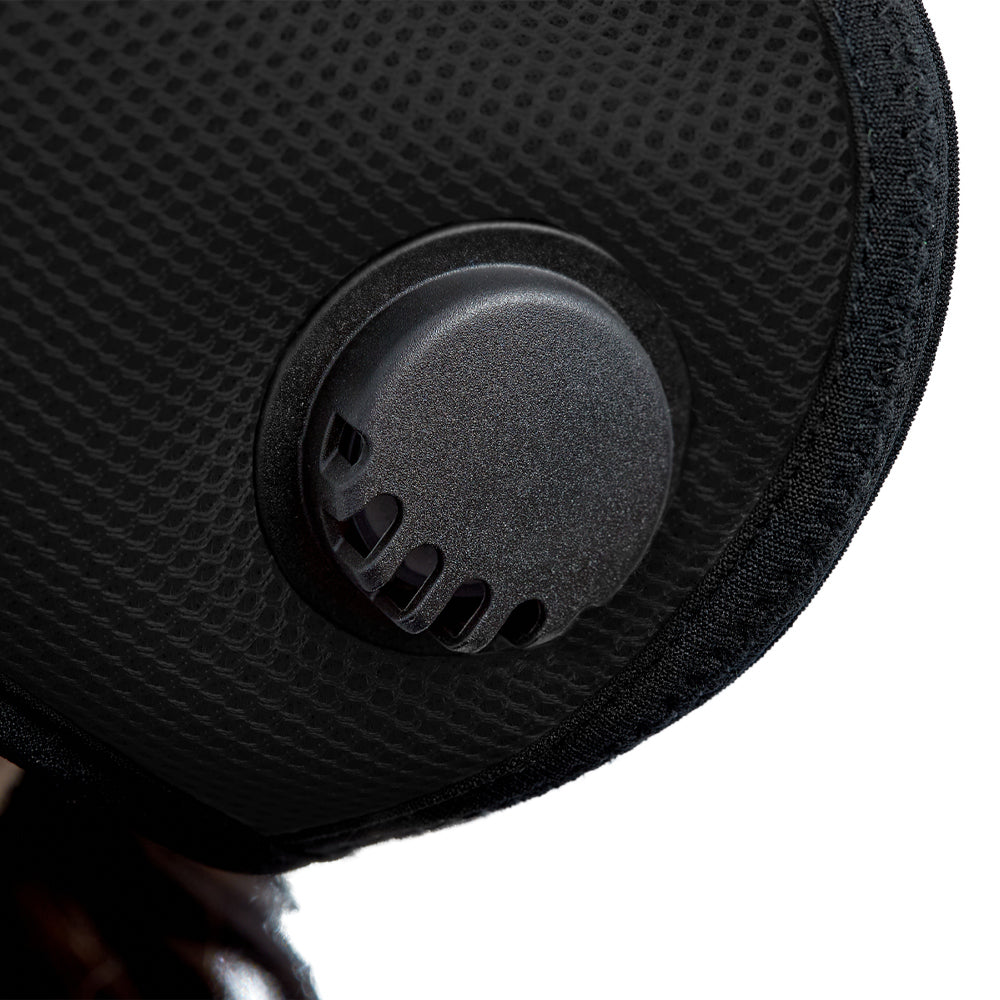 Black RZ M2.5 Mesh one way exhalation valve
