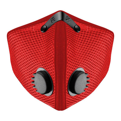 RZ M2.5 Mesh red face mask on white background front view