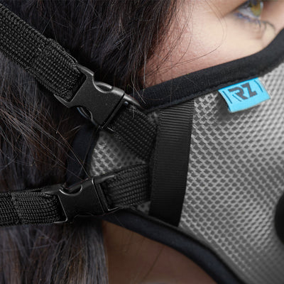 Titanium RZ M2.5 Mesh elastic strap buckles