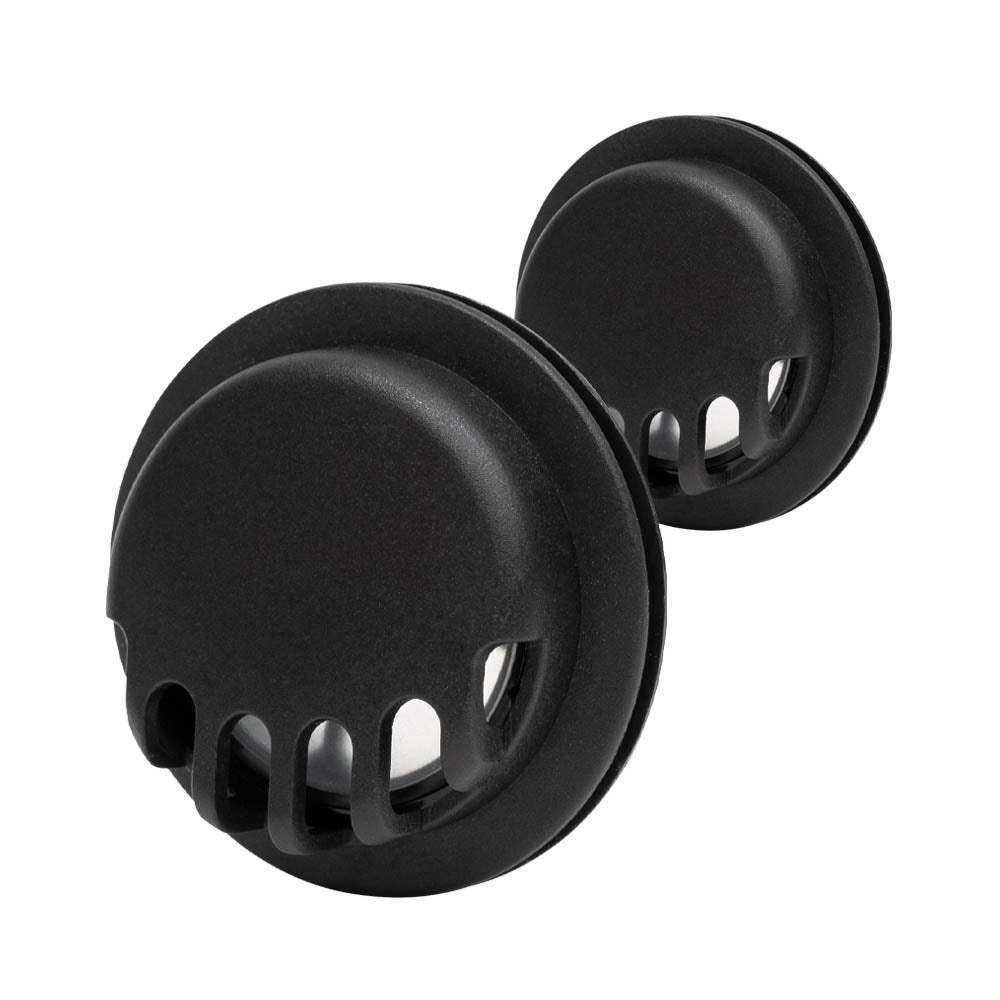 RZ V1 exhalation valve black on white background