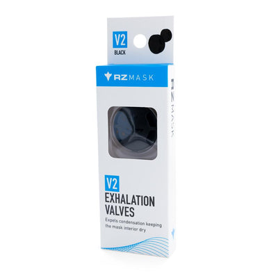 RZ V2 exhalation valve black in package