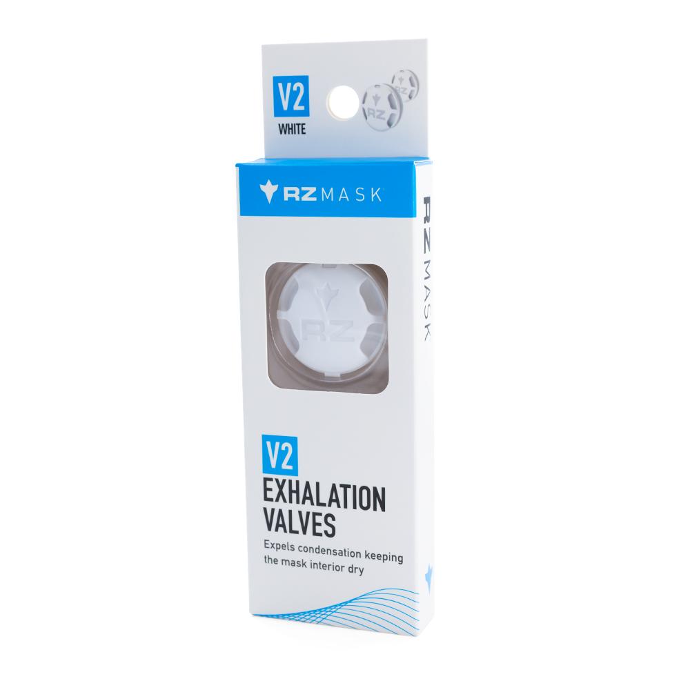 RZ V2 exhalation valve white in package
