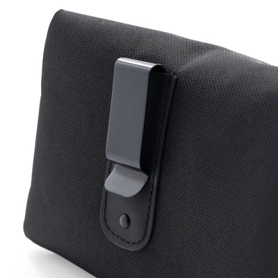 Rear clip on RZ belt bag for carrying mask and accessories
